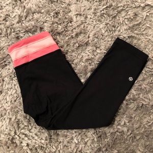 Lululemon Wunder Under Reversible High-Rise Crop